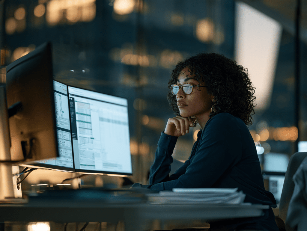 Finance team using Dynamics 365 Business Central to streamline the month-end close process