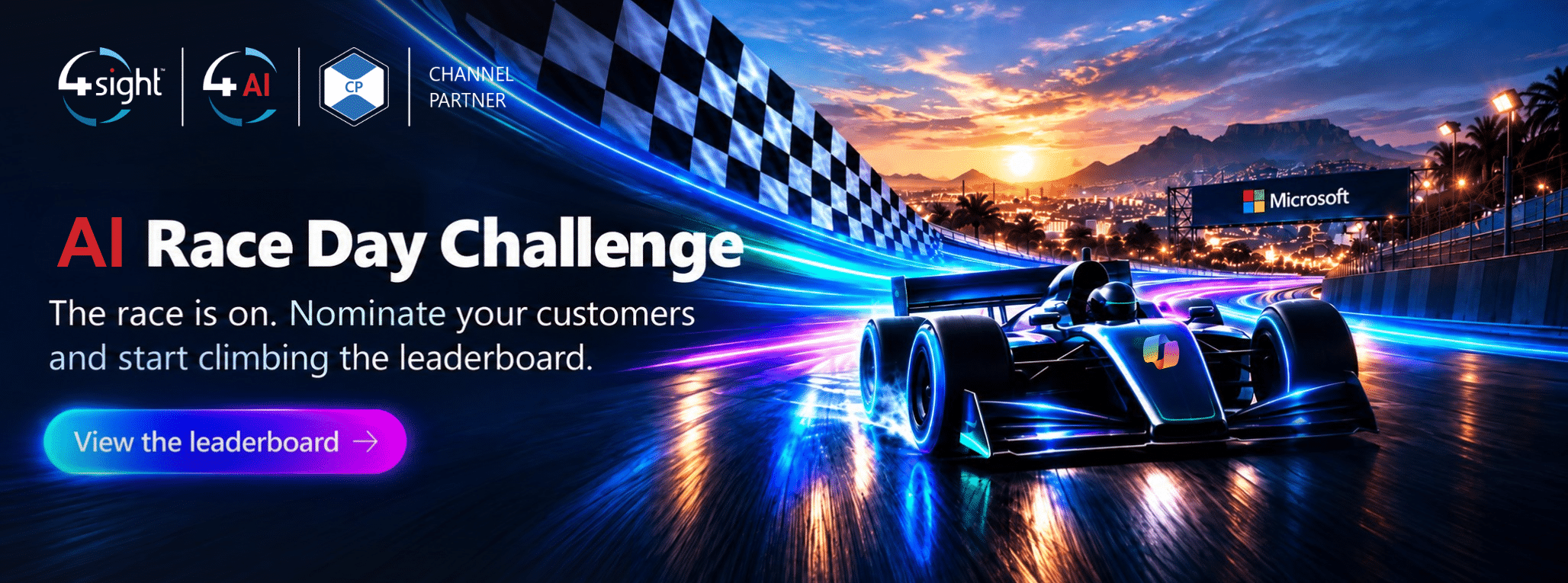 AI Race Day Challenge Banner 6
